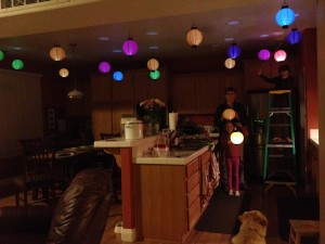 Decorating for Chinese New Year