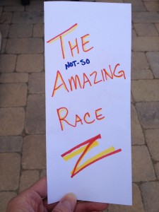 How to make the clues for a kids' Not-So-Amazing Race