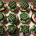 Turtle cupcakes with Oreos and M&Ms