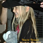 How to Throw a Kick Butt Harry Potter Birthday Party -- Little girl in sorting hat