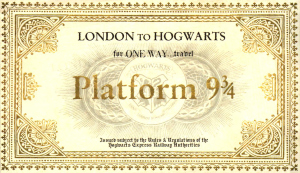Hogwarts Express Train Ticket