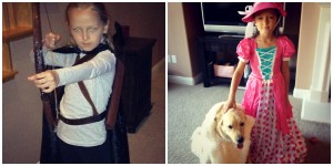 Legolas and Little Bo Peep kids costumes