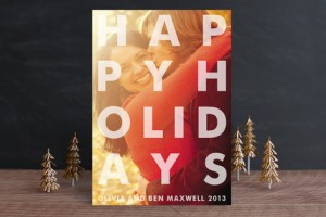 Petite Holiday Card from Minted.com