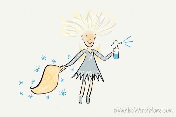 The Absolutely, Positively True Story of the Fairies who Clean my House: Spritzy the Counter Wiper Fairy