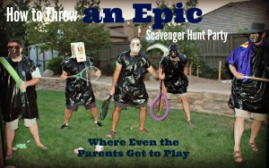 How to throw an epic scavenger hunt party