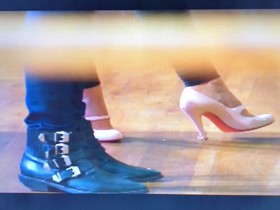Courtney and Elizabeth shoes from MasterChef finale