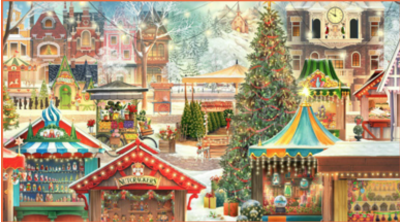 Jacquie Lawson Christmas Market Advent Calendar